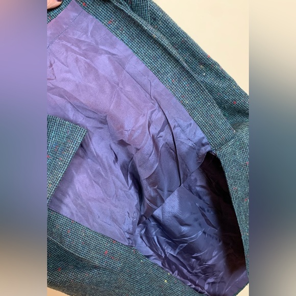 Vintage Breckenridge Wool Tweed Midi Skirt, vintage size 10, fits like modern 6. - Picture 8 of 10